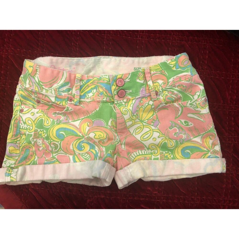 Lilly Pulitzer Clifton Shorts Sz 00 —so cute!